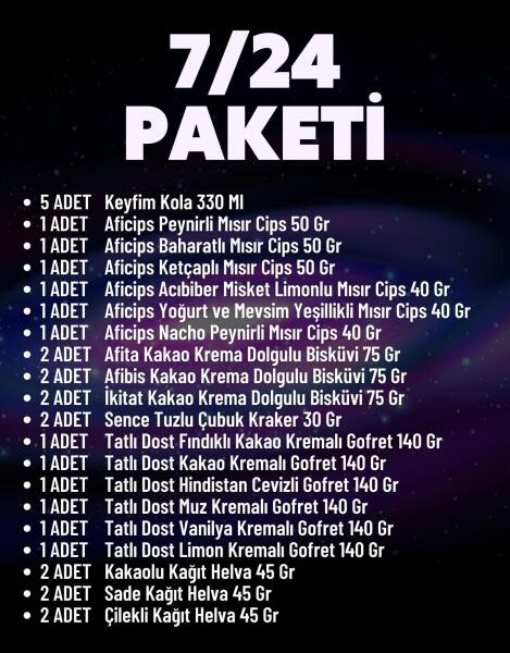 7/24 Paketi - 4