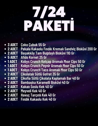 7/24 Paketi - 6