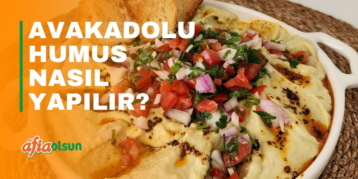 Avokadolu Humus Tarifi