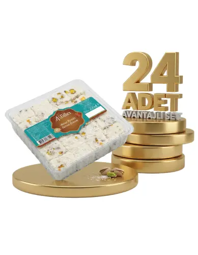 Abdurahman Tatlıcı Antep Fıstıklı Sultan Lokum 24x200 Gr - ABDURRAHMAN TATLICI