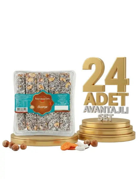Abdurahman Tatlıcı Cezerye Lokum 24x200 Gr - 1