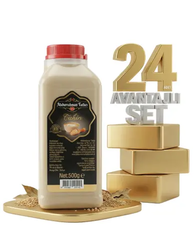 Abdurahman Tatlıcı Tahin 24x500 Gr - Abdurrahman Tatlıcı