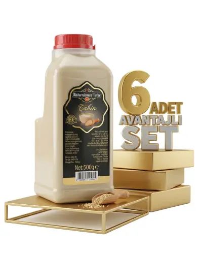 Abdurahman Tatlıcı Tahin 6x500 Gr - Abdurrahman Tatlıcı