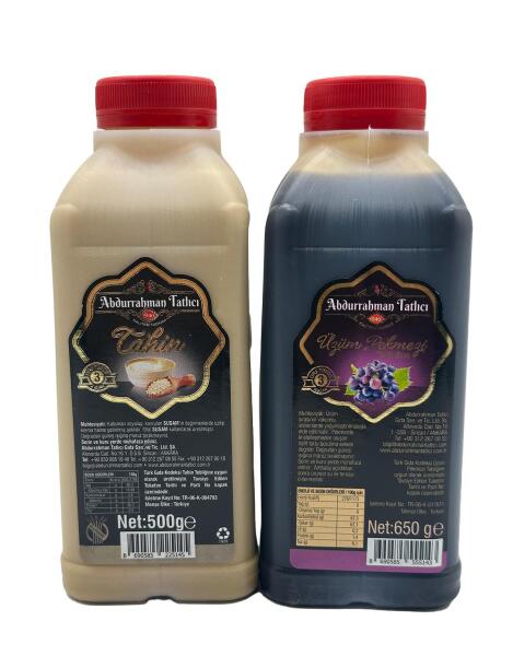 Abdurrahman Tatlıcı Tahin & Pekmez Avantajlı İkiz Paket 650 Gr - 1