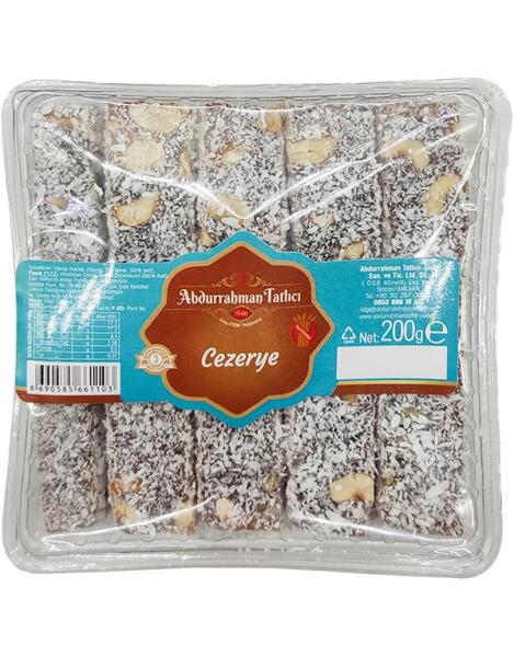 Abdurrahman Tatlıcı Cezerye Lokum 200 Gr - 1