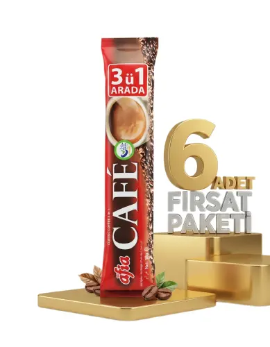 Afia 3ü 1 Arada Kahve Klasik 18 Gr 5 Alana 1 Bedava - AFİA