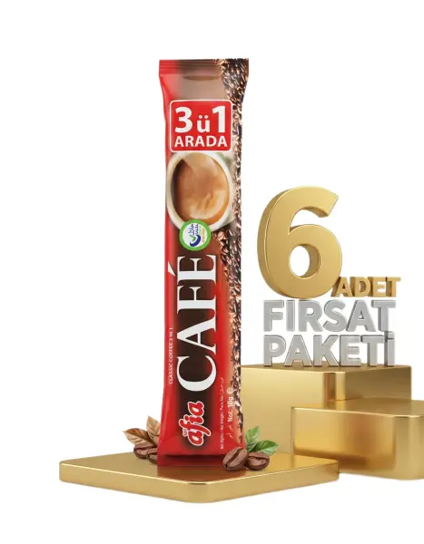 Afia 3ü 1 Arada Kahve Klasik 18 Gr 5 Alana 1 Bedava - 1