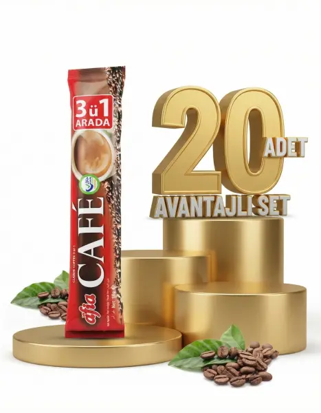 Afia 3ü 1 Arada Kahve Klasik 20x18 Gr - 1