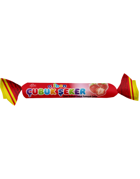 Afia Afibon Çilekli Çubuk Şeker 6,7 Gr - 1