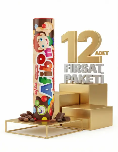 Afia Afibon Kakaolu Draje Şekerleme 12x20 Gr - 1