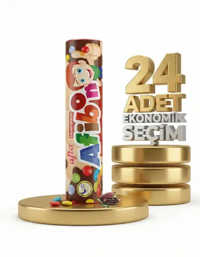 Afia Afibon Kakaolu Draje Şekerleme 24x20 Gr - 1