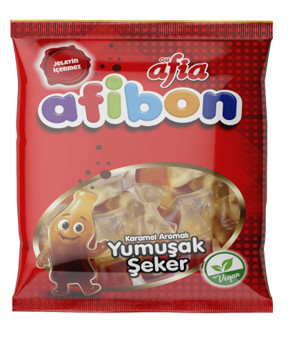 Afia Afibon Karamel Aromalı Yumuşak Şeker 80 Gr - AFİA