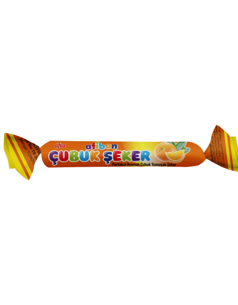 Afia Afibon Portakallı Çubuk Şeker 6,7 Gr - 1