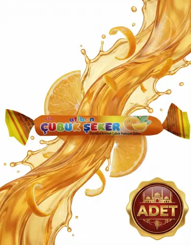 Afia Afibon Portakallı Çubuk Şeker 6,7 Gr - 2