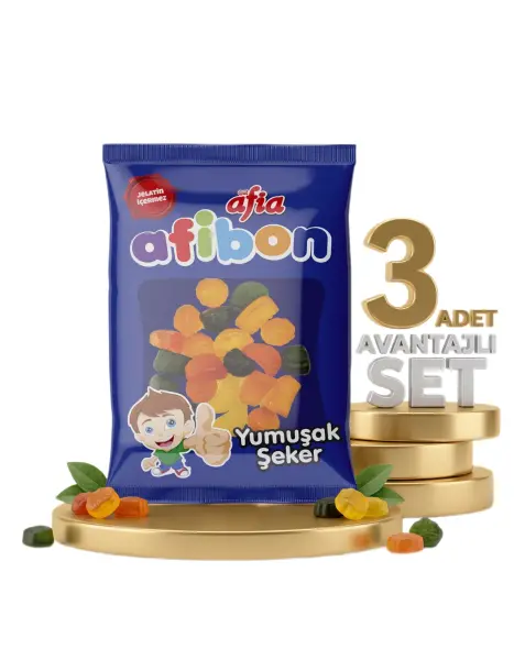 Afia Afibon Yumuşak Şeker 80 Gr 2 Alana 1 Bedava - 2