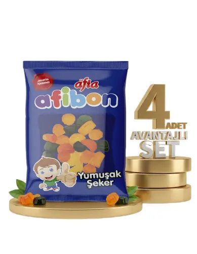 Afia Afibon Yumuşak Şeker 80 Gr 3 Alana 1 Bedava - AFİA