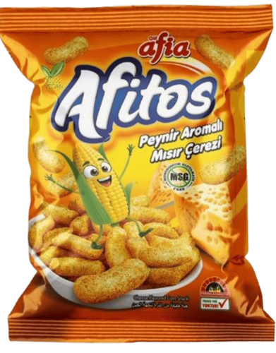 Afia Afitos Peynir Aromalı Mısır Çerezi 50 Gr - AFİA