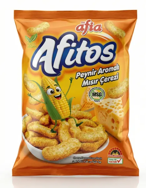 Afia Afitos Peynir Aromalı Mısır Çerezi 50 Gr - 1
