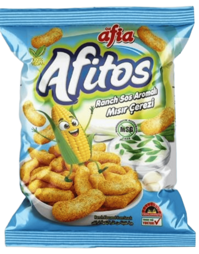 Afia Afitos Ranch Aromalı Mısır Çerezi 50 Gr - AFİA