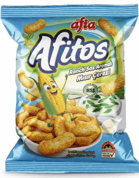 Afia Afitos Ranch Aromalı Mısır Çerezi 50 Gr - 1