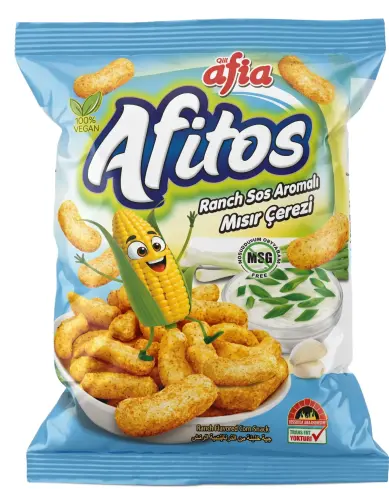 Afia Afitos Ranch Aromalı Mısır Çerezi 50 Gr - AFİA
