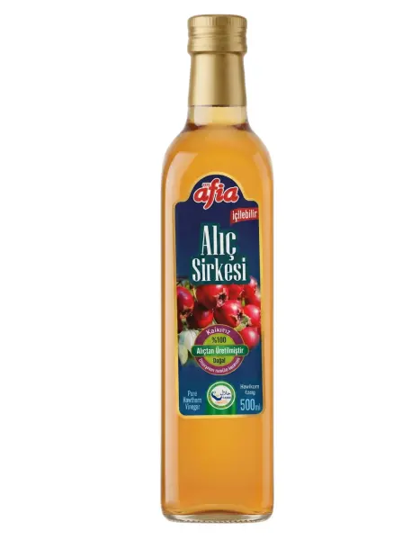 Afia Alıç Sirkesi Cam Şişe 500 Ml - 1