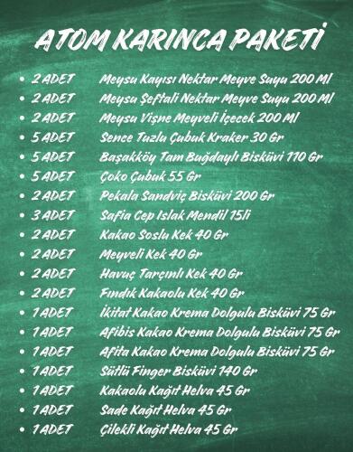 Afia Atom Karınca Paketi - 3