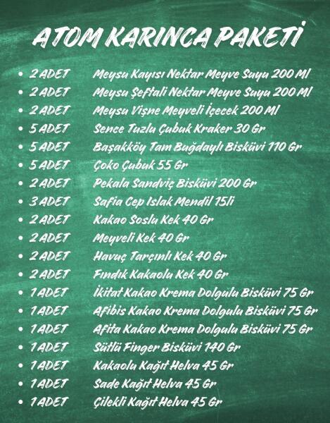 Afia Atom Karınca Paketi - 3