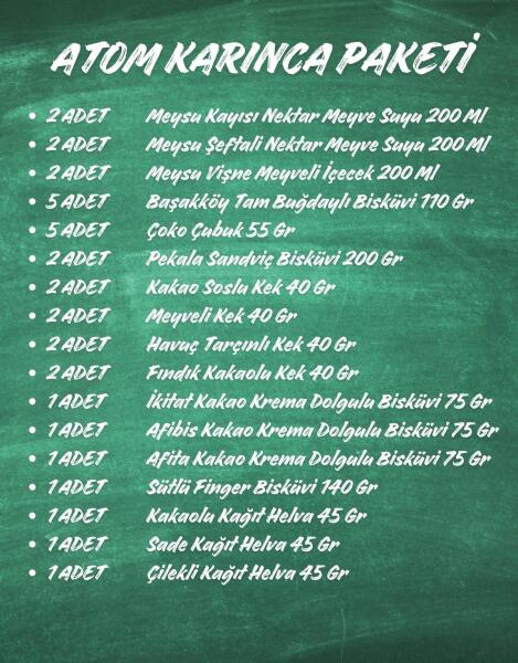 Afia Atom Karınca Paketi - 4