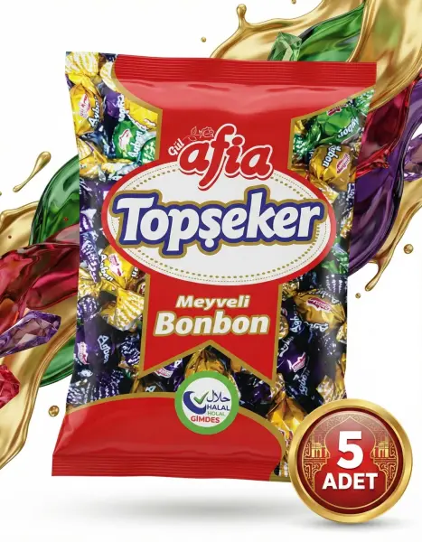 Afia Aybon Dökme Top Şeker 5x1 Kg - 2