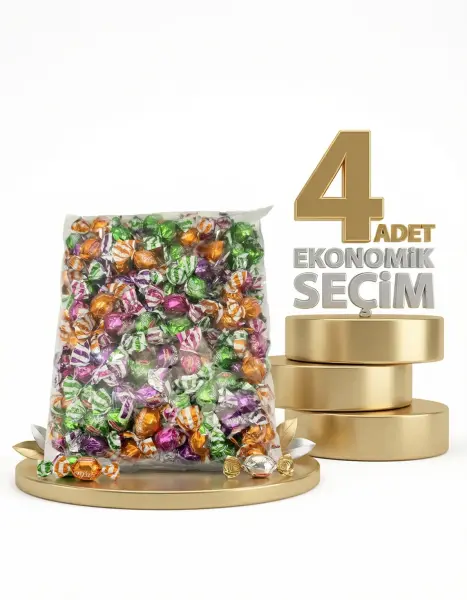 Afia Aybon Topşeker Meyveli Bonbon 4x1 Kg - 1