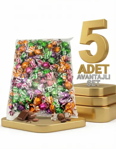 Afia Aybon Topşeker Meyveli Bonbon 5x1 Kg - 1