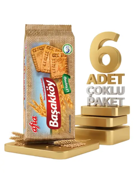 Afia Başakköy Tam Buğdaylı Bisküvi 110 Gr 5 Alana 1 Bedava - 1