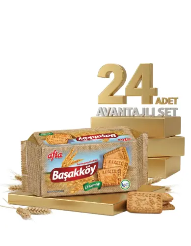 Afia Başakköy Tam Buğdaylı Bisküvi 24x110 Gr - Afia