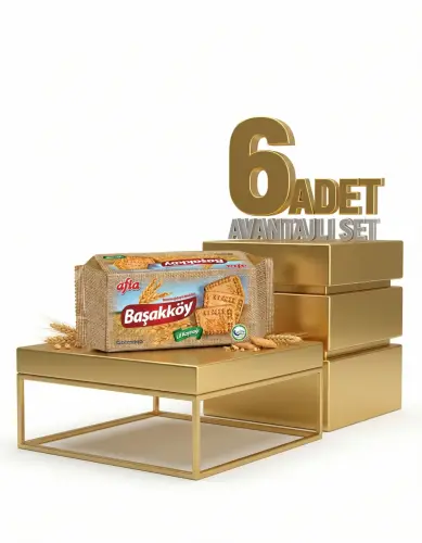 Afia Başakköy Tam Buğdaylı Bisküvi 6x110 Gr - 2