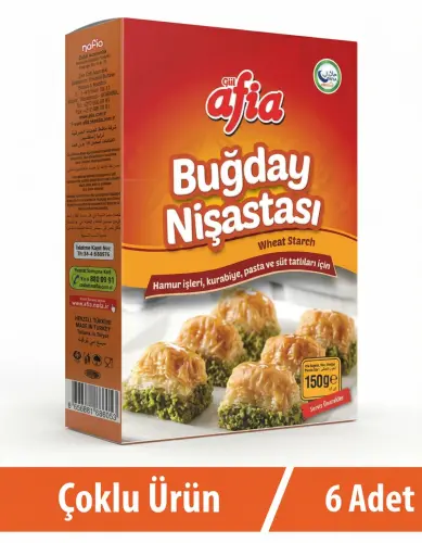 Afia Buğday Nişastası 6x150 Gr - 1