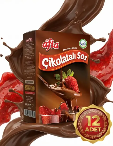 Afia Çikolatalı Sos 12x100 Gr - 2