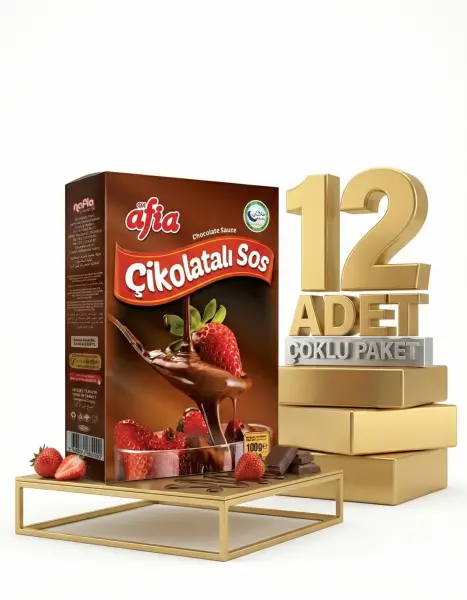 Afia Çikolatalı Sos 12x100 Gr - 1