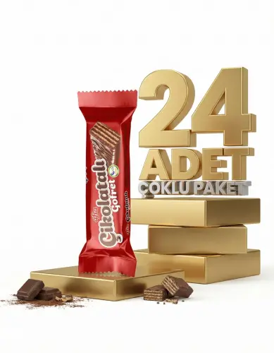 Afia Çikolatalı Sütlü Gofret 24x35 Gr - 1