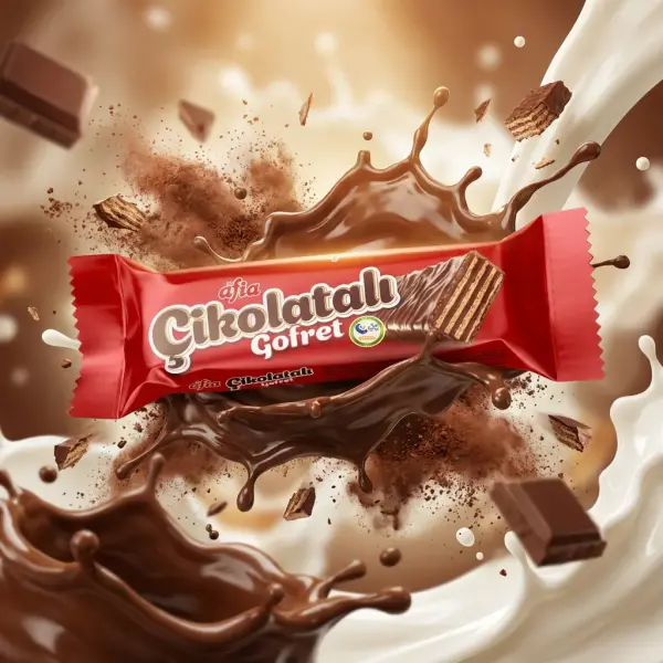 Afia Çikolatalı Sütlü Gofret 35 Gr - 10