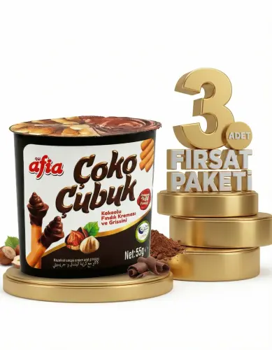 Afia Çoko Çubuk 3x55 Gr - Afia