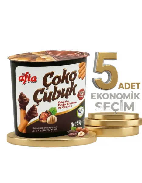 Afia Çoko Çubuk 55 Gr 4 Alana 1 Bedava - 1