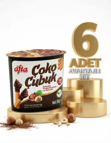 Afia Çoko Çubuk 6x55 Gr - Afia