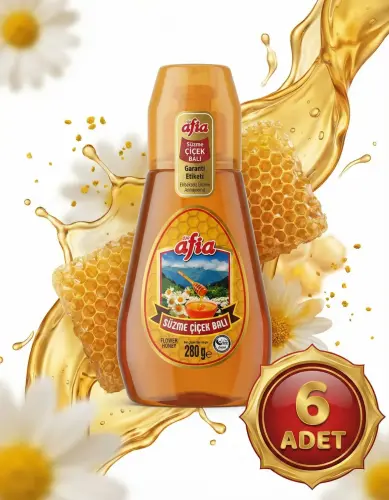 Afia Damla Tüp Süzme Çiçek Bal 6x280 Gr - 2