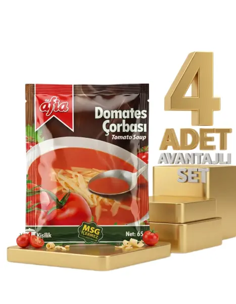 Afia Domates Çorbası 65 Gr 3 Alana 1 Bedava - 1
