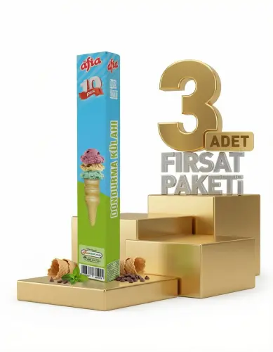 Afia Dondurma Külahı 3x10lu - AFİA