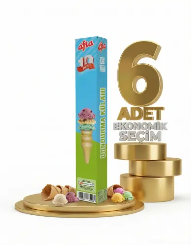 Afia Dondurma Külahı 6x10lu - AFİA