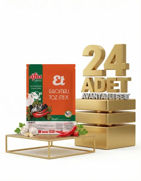 Afia Et Aromalı Toz Mix 24x20 Gr - 1