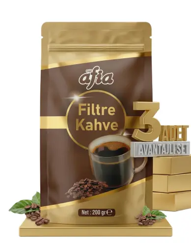 Afia Filtre Kahve 3x200 Gr - Afia