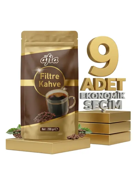 Afia Filtre Kahve 9x200 Gr - 1